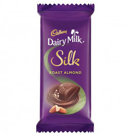 Cadbury Dairy Milk Silk Roast Almond  Pack  137 grams